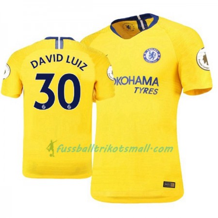 Fußballtrikots Chelsea David Luiz 30 2018-2019 Kurzarm Auswärts-trikot kaufen